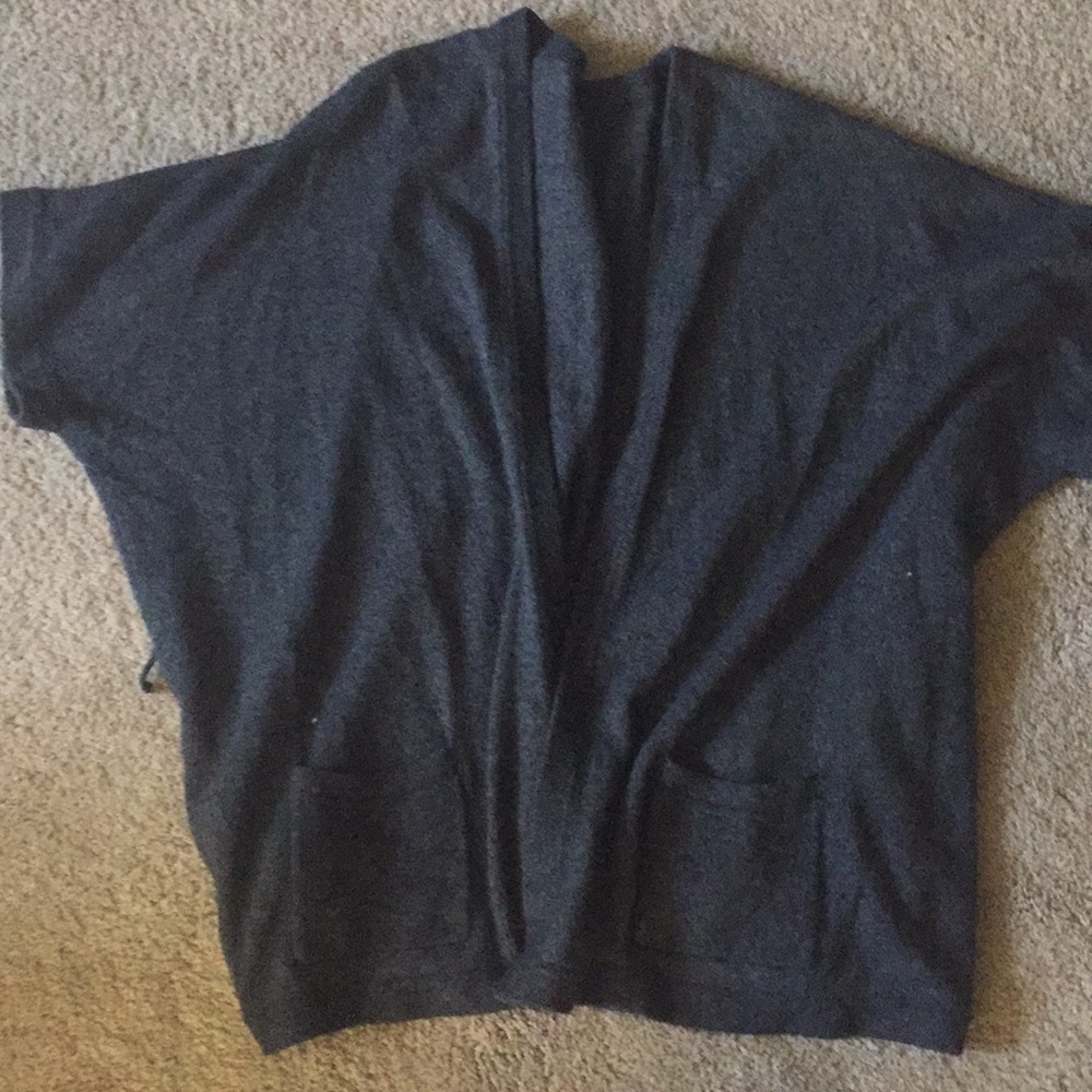 Dark grey cardigan